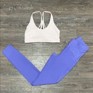 EUC Lululemon Workout Set. Size 4